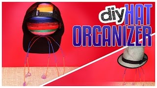 DIY Hat Organizer  Do It Gurl [upl. by Lanrev]