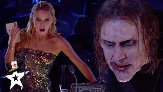 SCARY Magic Acts LIVE ON STAGE On Britains Got Talent 2022  Magicians Got Talent [upl. by Nnywg]