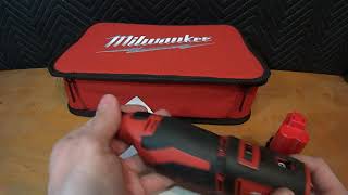 Milwaukee 246020 M12 Rotary Tool Review Thumbs Down [upl. by Kcirrem]