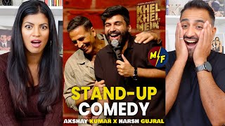 Akshay Kumar x Harsh Gujral  Roast Standup Comedy REACTION  Khel Khel Mein [upl. by Ainsworth854]