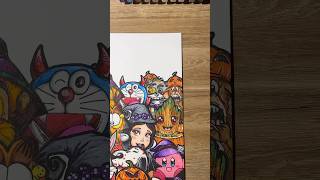 Halloween Cartoon Characters l ￼Part35 art tomandjerry halloween [upl. by Llemhar459]