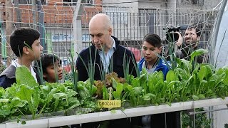 Alumnos de una escuela primaria presentaron el trabajo realizado en su huerta hidropónica [upl. by Lihka]