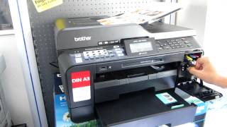 Brother MFC J6710DW A3 Kopierer Drucker Scanner Fax [upl. by Eanahc]