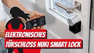 Elektronisches Türschloss Nuki Smart Lock  Bauhelden [upl. by Lhamaj331]