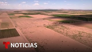 Planeta Tierra El norte de México enfrenta una sequía de las más graves  Noticias Telemundo [upl. by Iblehs]