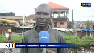 LES ORDURES SUR LE LONG DES RAILS DE CONAKRY LE CONSTAT DANS CERTAINS ENDROITS DE LA VILLE [upl. by Fellows]