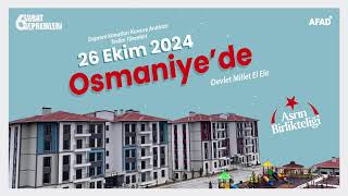 Osmaniye Deprem Konutları Kura Çekimi [upl. by Buffy549]