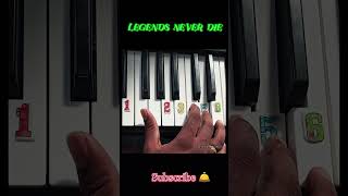 Legends never die••Piano cover• pianolessons [upl. by Pellet]