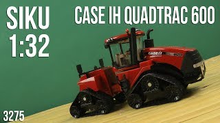 Распаковка Siku 132 Case IH Quadtrac 600 Красный 3275 [upl. by Kenneth]