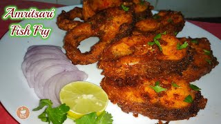 Amritsari Fish Fry  How to make Amritsari Fish Fry  Crispy Amritsari Fish [upl. by Eniledgam]