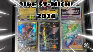 FOIRE STMICHEL 2024  INCROYABLE pokemon cards pokemoncards vlog foire [upl. by Roxy]