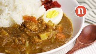 Pimped Japanese Spicy Curry Rice  Kare Raisu  カレーライス Nyonya Cooking [upl. by Hill]