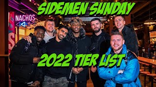 The only SIDEMEN SUNDAY tier list you need Ft Devkr [upl. by Rudelson]