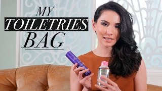 Whats Inside My Toiletries Bag  FITRIA YUSUF  Beauty Tips Travel Tips [upl. by Amethyst]