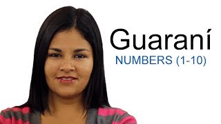 Learn Guaraní  Numbers from 1 to 10 [upl. by Akeyla706]