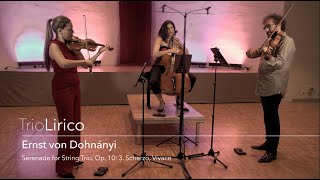 Dohnányi  Serenade for String Trio Op 10 3 Scherzo [upl. by Eila]