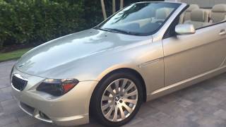 2005 BMW 645Ci Convertible for sale by Auto Europa Naples [upl. by Combs]