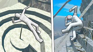 Euphoria Ragdoll Physics NPC Falls Compilation 20 [upl. by Onfroi]