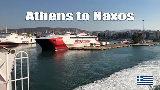 Unforgettable Boat Journey Athens to Naxos Island Greece Adventure [upl. by Aihpledalihp]