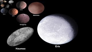 TransNeptunian Objects Size Comparison [upl. by Elmo]