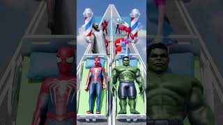 GTA V New Heal Run Spiderman vs Hulk Funny Challenge gta [upl. by Ttenneb]