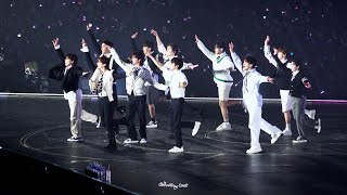 4K 231216 세븐틴 SEVENTEEN FOLLOW 후쿠오카 FUKUOKA  今 明日世界が終わっても 이마세카 Fullcam [upl. by Oesile945]