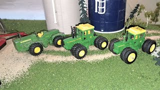 John Deere 8020 7520 and 7020ertl tractorpower johndeere bigiron oldiron [upl. by Georgeta]