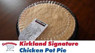 Kirkland Signature Chicken Pot Pie Costco Food Review [upl. by Arv716]