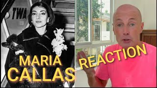 Maria Callas O Mio Babbino Caro Vocal Coach REACTION [upl. by Emmalynne]