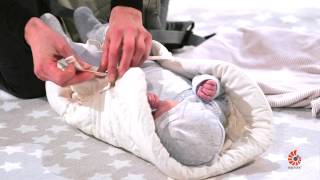 How Do I Use Infant Insert  360 Baby Carrier  Standing  2014  Ergobaby [upl. by Almap]