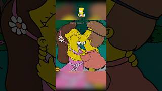 First Kiss Story Homer amp Marge simpsons cartoon [upl. by Ocnarfnaig66]