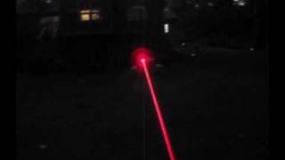 200mW Focusable Red Laser From BudgetGadgets [upl. by Licha]