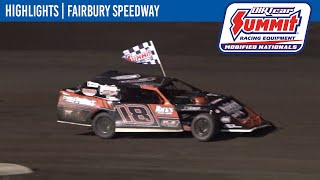 DIRTcar Summit Modified Nationals  Fairbury Speedway  July 27 2024  HIGHLIGHTS [upl. by Iahcedrom762]