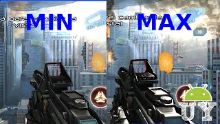 Como modificar la calidad gráfica en juegos Android  diferencias  Andro UY [upl. by Schulein]