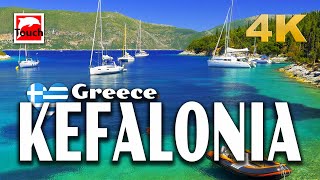 KEFALONIA Cephalonia Κεφαλλονιά Greece 4K ► Top Places amp Secret Beaches in Europe touchgreece [upl. by Ojibbob]