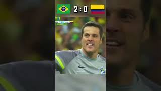 Brazil 🇧🇷 vs Colombia 🇨🇴  World Cup Quarterfinal 2014 [upl. by Evatsug]