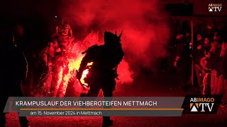 Krampuslauf der Viehbergteifen Mettmach 2024 [upl. by Nevuer]