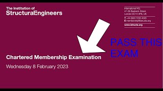 2023 Feb IStructE Past Exam  Q5 [upl. by Kahn]