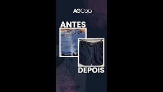 COMO TINGIR JEANS NO TANQUINHO USANDO TINGE FÁCIL [upl. by Ahsilav854]