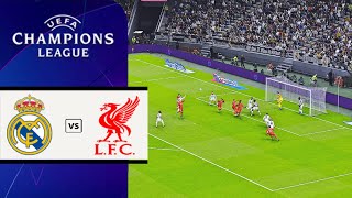 Real Madrid vs Liverpool  UEFA Champions League CLASH  EFOOTBALL [upl. by Bob]