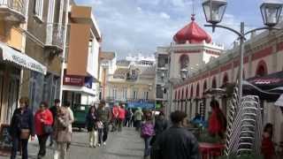 Portugal Algarve ville de Loulé le Marché couvert Artisanal [upl. by Llenyt437]