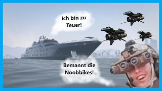 GTA Online Yachtupdate Über Missionen und vertane Chancen [upl. by Adhern]