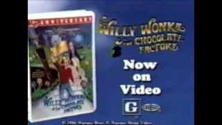 Willy Wonka VHS commercial  1996 [upl. by Bianca281]