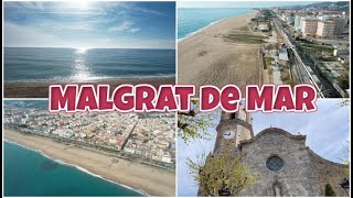 MALGRAT DE MAR 4K 🇪🇸 SPAIN 2024 [upl. by Patti]