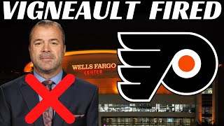 Breaking News Philadelphia Flyers Fire Head Coach Alain Vigneault [upl. by Nomor502]