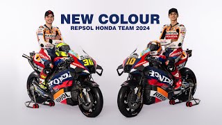 Launching the Repsol Honda Team 2024  2024 MotoGP Team Presentation [upl. by Anoik442]