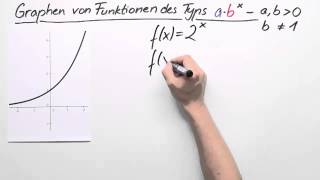 Aus Graphen von Exponentialfunktionen Kenngrößen bestimmen  Mathematik  Funktionen [upl. by Efioa]