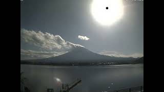 Mt Fuji Time Lapse Video from Lake Kawaguchi Fujiyama Live Camera 6 in 2022 12 [upl. by Muncey]