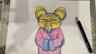 Color a portrait of Master Shifu [upl. by Aninaj]