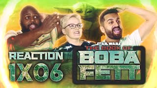 Book of Boba Fett  1x6 From the Desert Comes a Stranger  Group Reaction [upl. by Aiuqcaj]